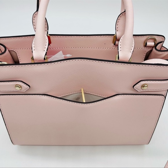 Kate Spade Staci Medium Satchel Crossbody Bag Light Pink - Picture 5 of 11